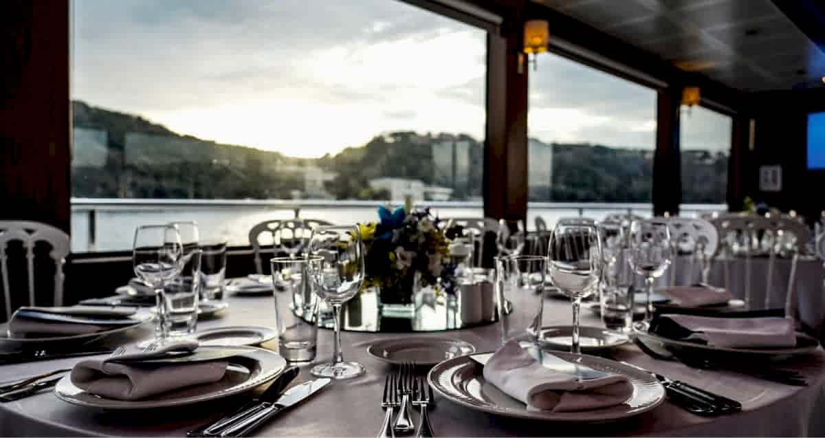 Dinner on the Boat